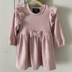 Bardot Junior long sleeve bow front dress
